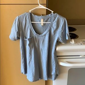 Blue T shirt with Frocket